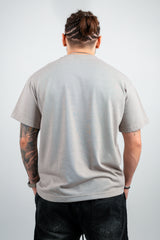 TRICOU PREMIUM GRI "SKULL"