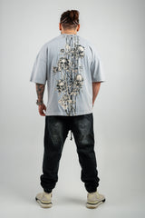 TRICOU PREMIUM GRI "THE RUINS"