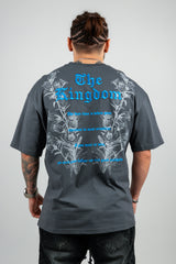 TRICOU PREMIUM GRI "THE KINGDOM"