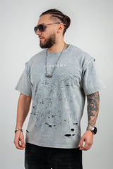 TRICOU PREMIUM GRI DESCHIS "FUCK THAT"