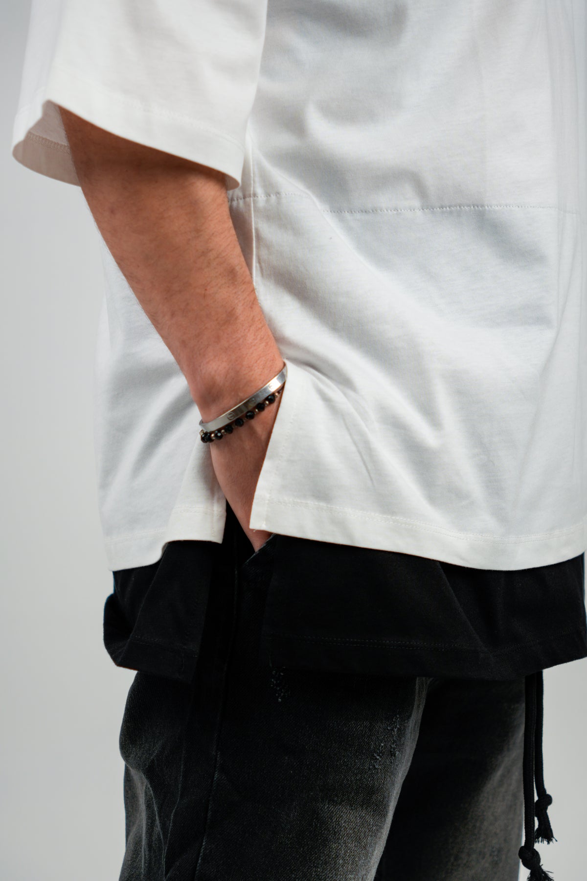 TRICOU PREMIUM ALB "ENJOY"