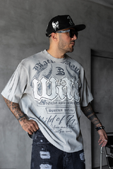 TRICOU PREMIUM GRI "CHILD OF WAR"