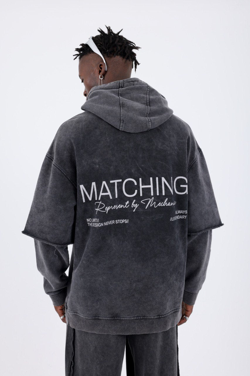 HANORAC MATCHING GRI PRESPALAT