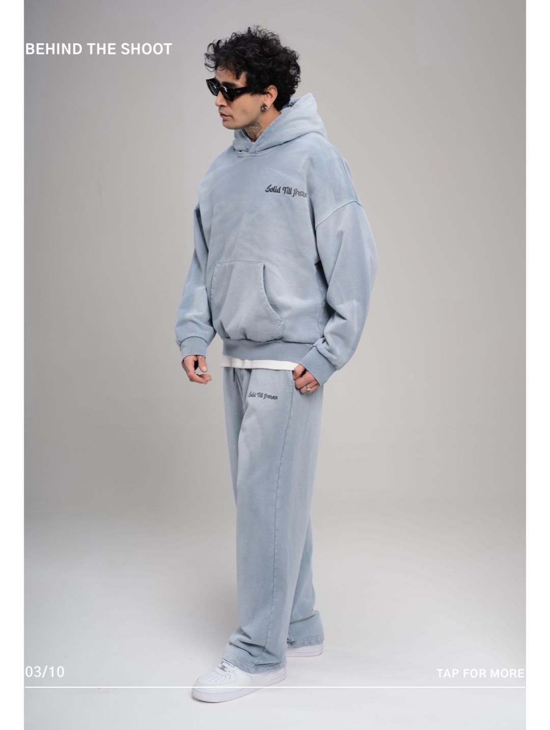 BADASS WASHED BLUE TRENING – Solid Till Frozen Edition