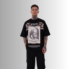 BADASS “SOCRATE REBEL” – T-Shirt Oversized 100% Cotton