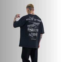 BADASS “SOCRATE REBEL” – T-Shirt Oversized 100% Cotton