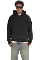 BADASS BLACK HERITAGE HOODIE – Washed Edition