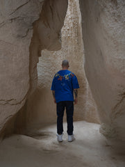 TRICOU PREMIUM ALBASTRU "THE LOCKED"