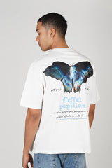 TRICOU PREMIUM ALB "PAPILLON"