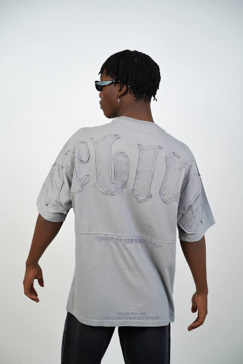 TRICOU PREMIUM GRI "PRBLMS"