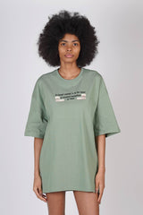 TRICOU PREMIUM VERDE "CENTER OF ATTENTION"
