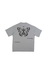 TRICOU PREMIUM GRI "BUTTERFLY"