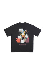 TRICOU PREMIUM NEGRU "SLAM DUNK"