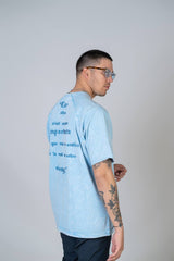 TRICOU PREMIUM ALBASTRU "LES IMPORTANCE"