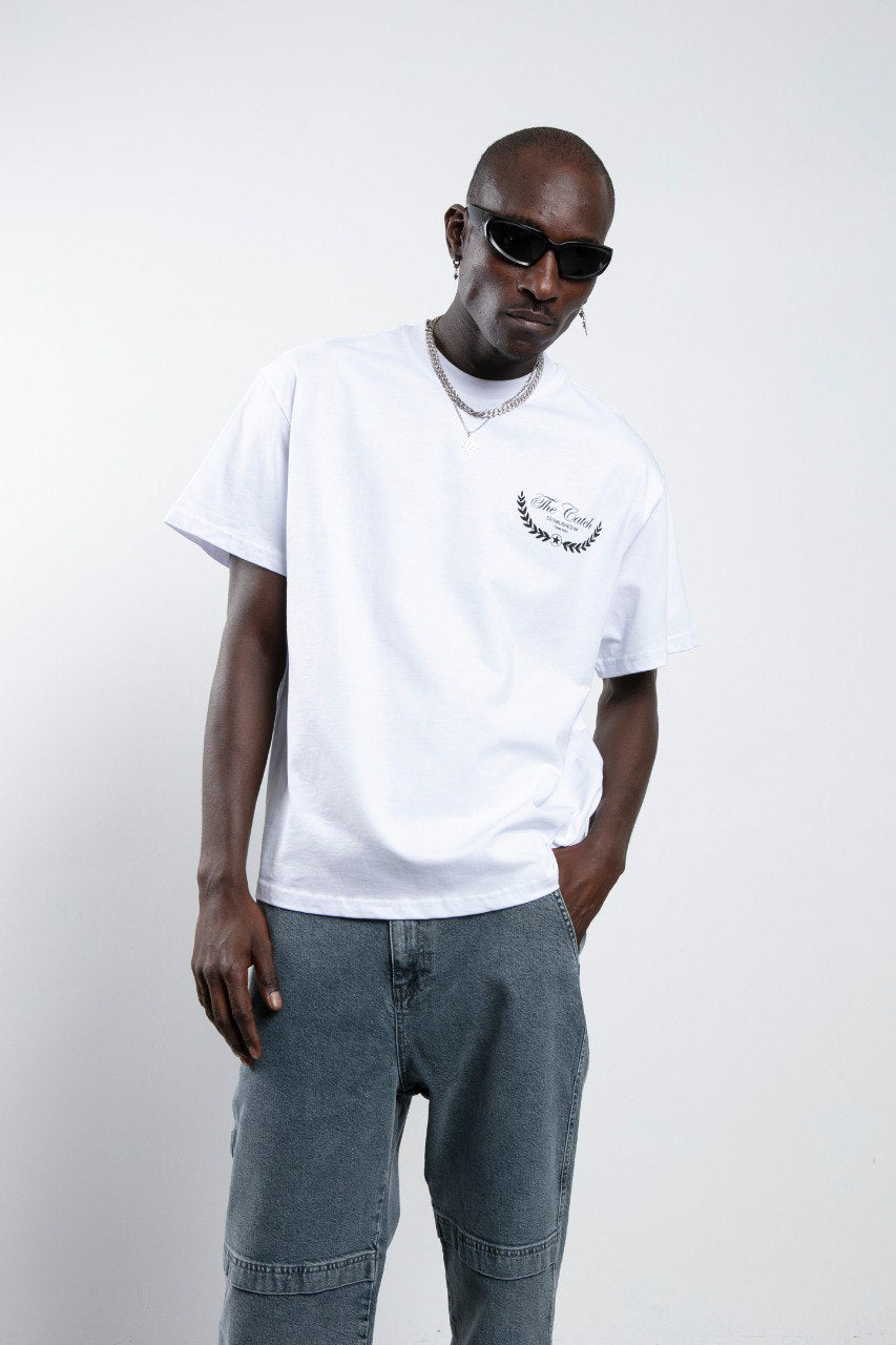 TRICOU PREMIUM ALB "LAURI"