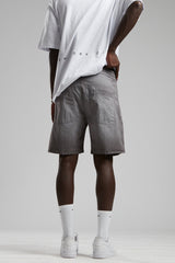 PANTALON SCURT BUMBAC GRI