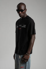 TRICOU PREMIUM NEGRU "DREAMS AND PASSION"