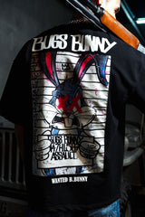 TRICOU PREMIUM NEGRU "BUGS BUNNY"