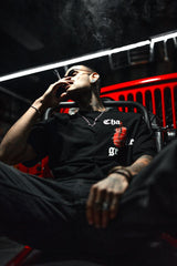 TRICOU PREMIUM NEGRU "CHALLENGER"