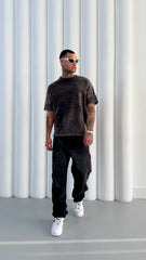 TRICOU PREMIUM NEGRU PRESPALAT "MECHANIC SOUL"