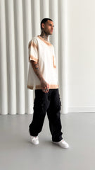 TRICOU PREMIUM CREM DESCHIS "CAPPUCCINO SPRAY"