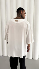 TRICOU PREMIUM ALB "V-CODE"