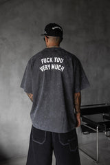 TRICOU PREMIUM GRI PRESPALAT "LIFE IS GOOD"