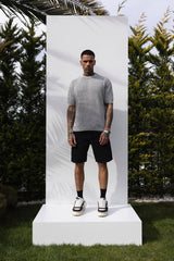 TRICOU PREMIUM GRI DESCHIS "ASPHALT GREY"