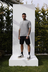 TRICOU PREMIUM GRI DESCHIS "ASPHALT GREY"