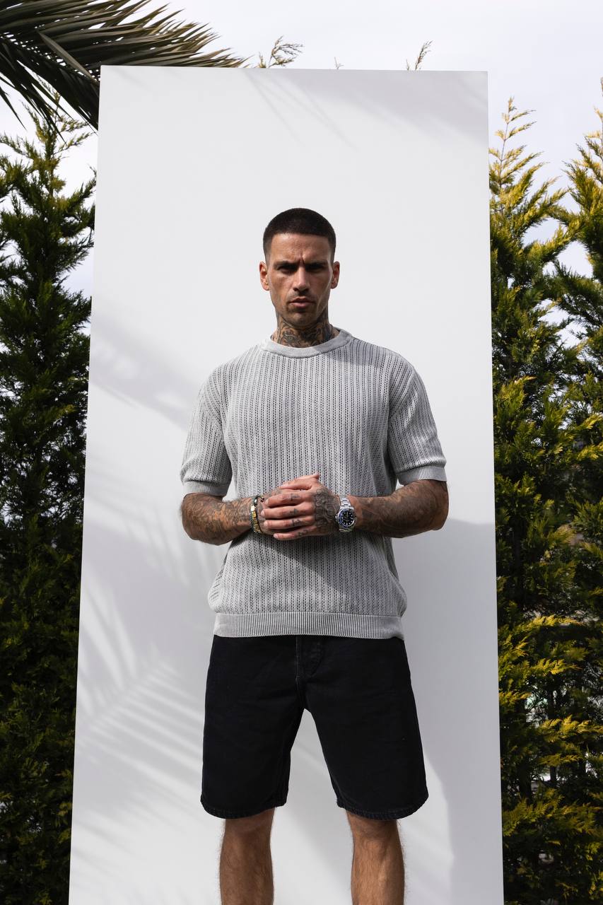 TRICOU PREMIUM GRI DESCHIS "ASPHALT GREY"