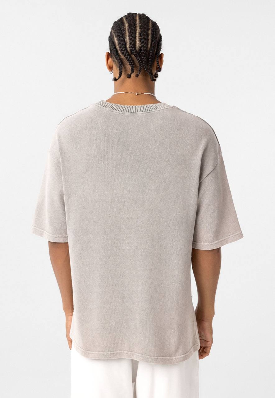 TRICOU PREMIUM GRI DESERT " ATMOSPHERE"