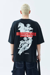 TRICOU PREMIUM NEGRU"RENAISSANCE"