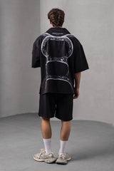 CAMASA OVERSIZED NEAGRA "COBRA NOIR"