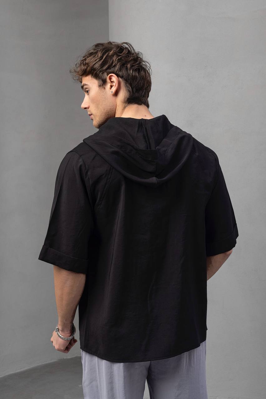 CAMASA CU GLUGA NEAGRA "SHADOW HOOD"