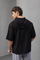 CAMASA CU GLUGA NEAGRA "SHADOW HOOD"