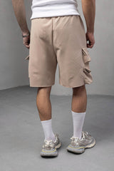 PANTALON SCURT CREM "DESERT SAND"