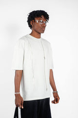 TRICOU PREMIUM ALB "ZIPPER"