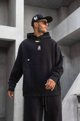 BLACK ISLAND – BLACK TEAM HOODIE